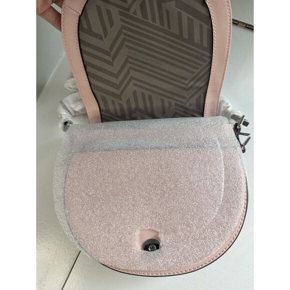 NWT Rebecca Minkoff Astor Leather Saddle Bag, Ballet Slipper Pink, $295 [jb] - Picture 12 of 14